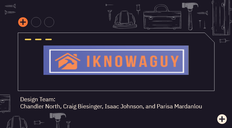 I know a guy logo